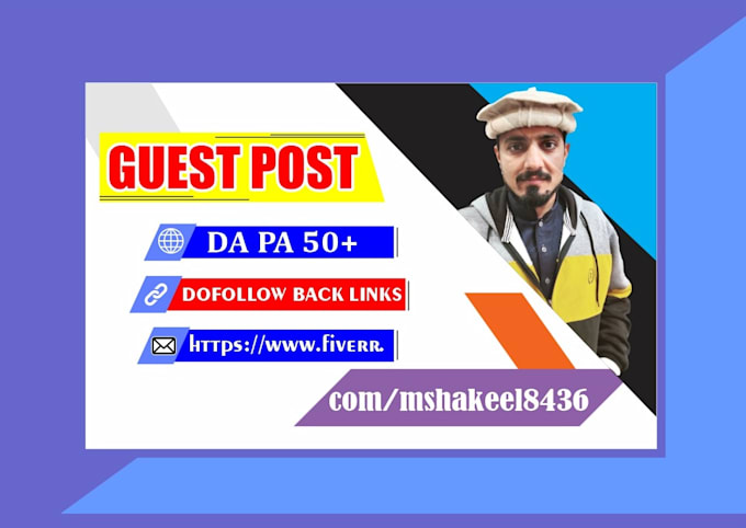 publish high quality guest posts on da DR 50 plus
