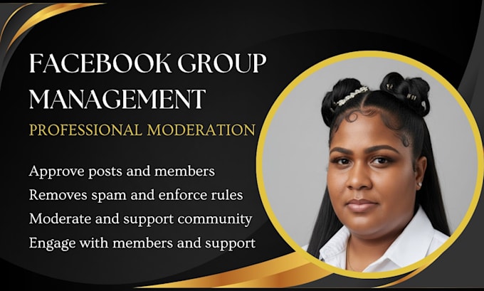 be your professional facebook community manager