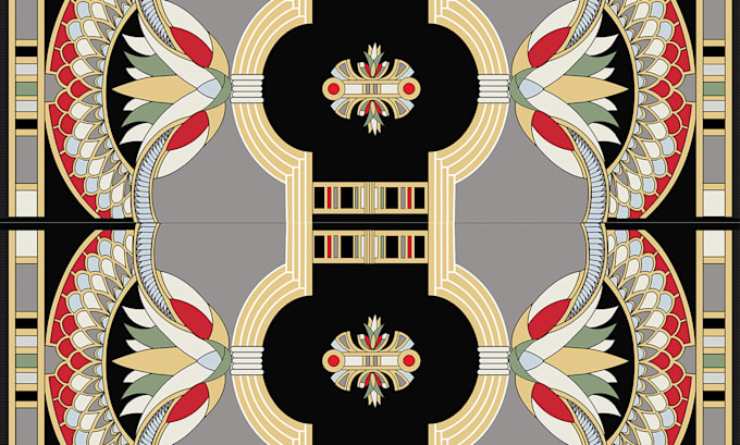 design and redesign textile prints and wallpapers
