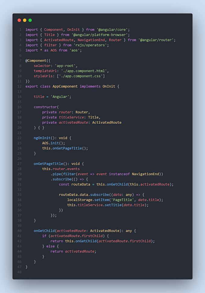 Help fixing or developing your angular project by Faturgautama | Fiverr