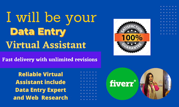 be your search data, data entry expert virtual assistant