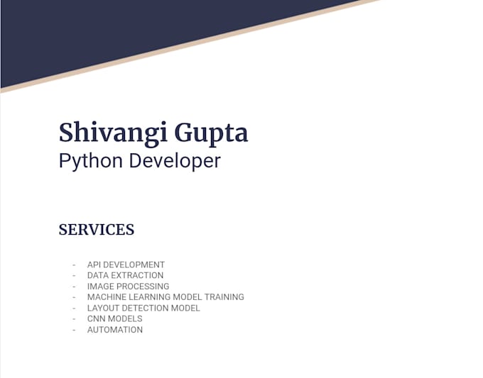 Develop api to extract and manipulate data using python by ...