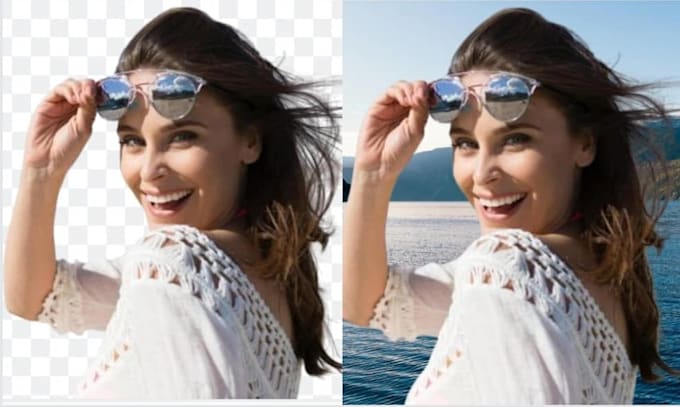 remove backround 50 images with white or transparent