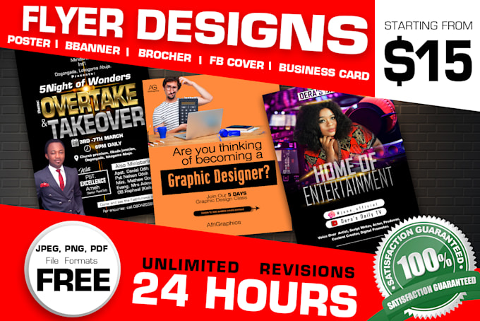 design your flyer to the best quality