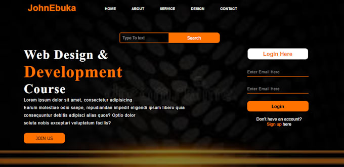 design a responsive website using HTML, CSS