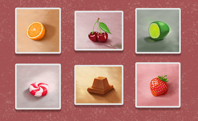 draw a food illustration for cafe, restaurant menu or other needs