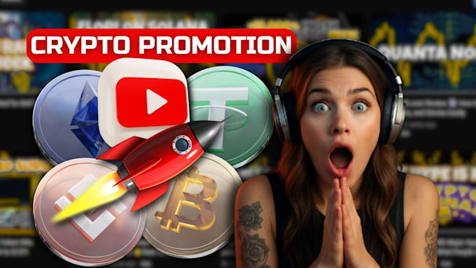 do crypto or nft video promotion on youtube