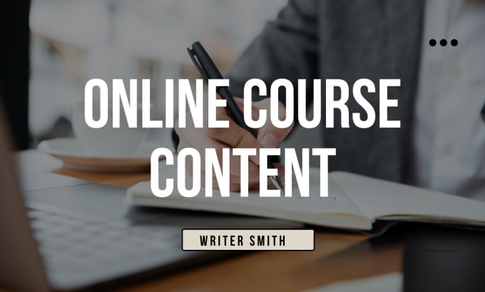 I will create engaging online course, curriculum, content, worksheets