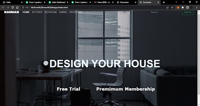 Make custom html, css eye catching landing webpages by Syedmutaal | Fiverr