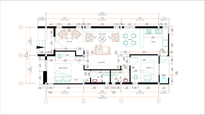 Autocad drafting and design by Tirtharajbasnet | Fiverr