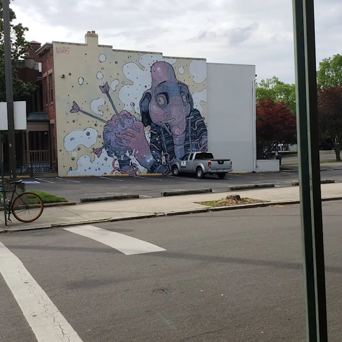 record a street walking video in richmond, VA