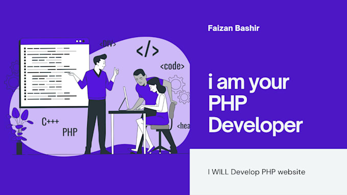 develop php website or i am your php developer