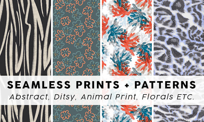 create seamless textile patterns