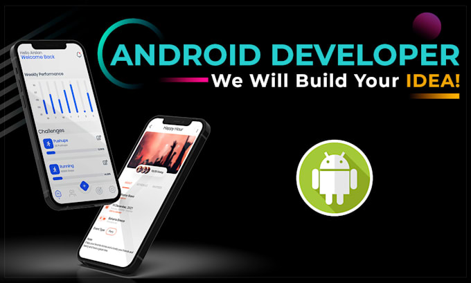 develop native android app with firebase or apis