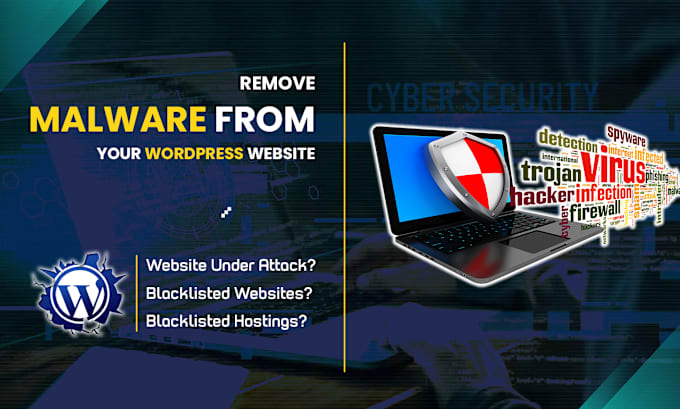 remove malware, recover hacked wordpress website, malware removal and security