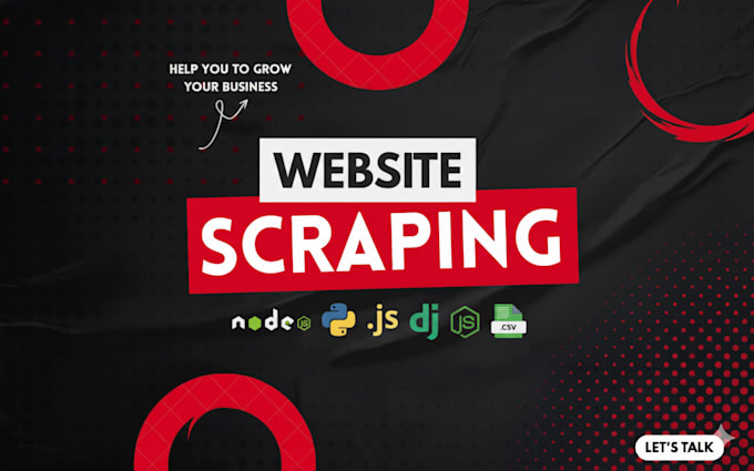 create python web scraper for automated data extraction and mining