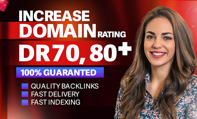 increase dr 50, 60, 70, 80 permanent dr increase ahrefs