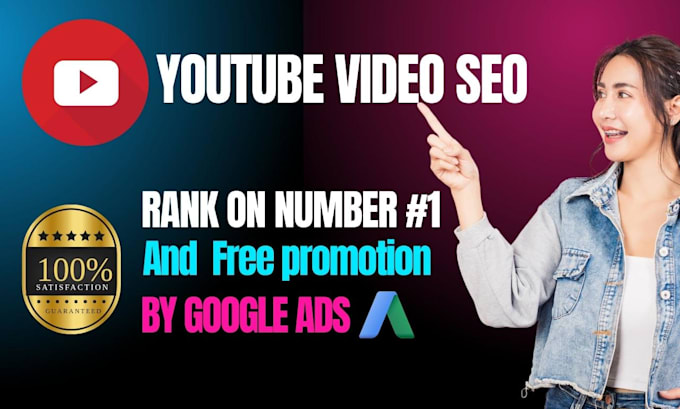 be your  best youtube video SEO and promotion specialist