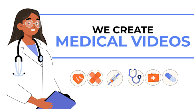 create medical or healthcare 2d animated explainer video