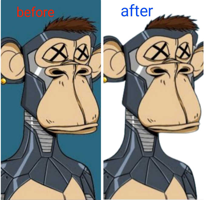 do a really good thing in removing background professionally