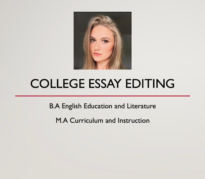 review your college application essays