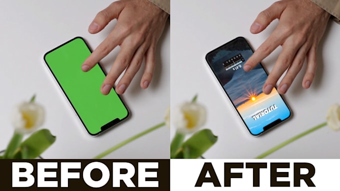 professionaly screen replacement with or without greenscreen