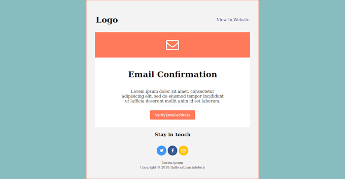 Do responsive html email template by Devflo97 | Fiverr