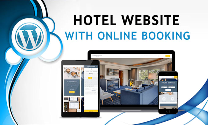 design a hotel booking website with online room reservation system