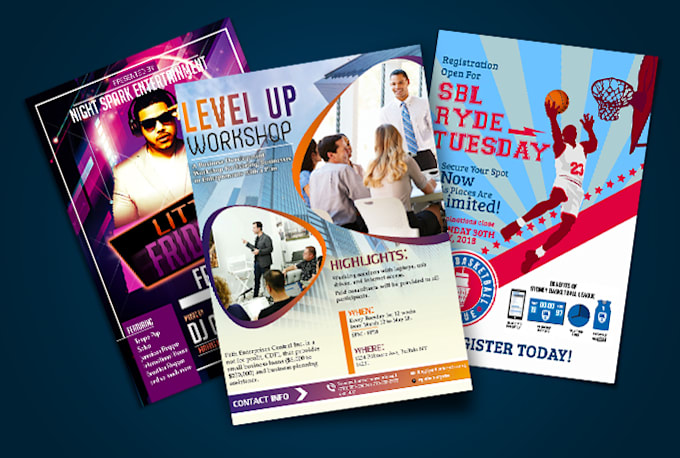 design you flyers that pops