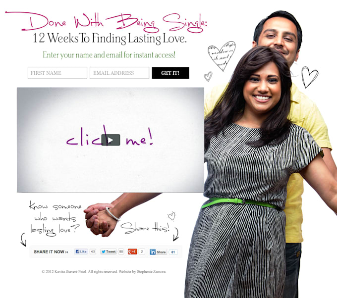 make squeeze or landing page