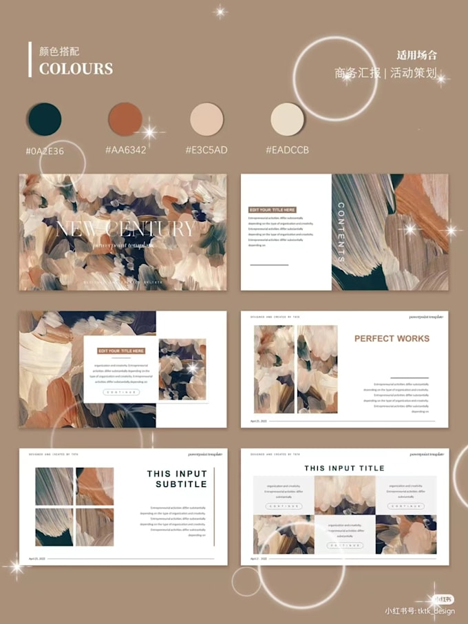 do modern business powerpoint presentation
