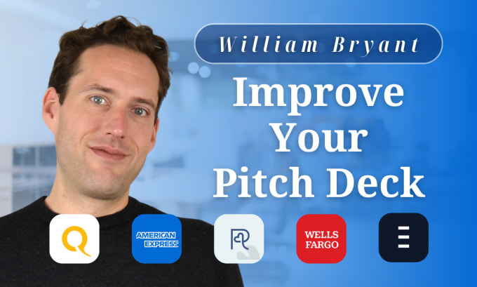 review and improve your investor pitch deck and pitch