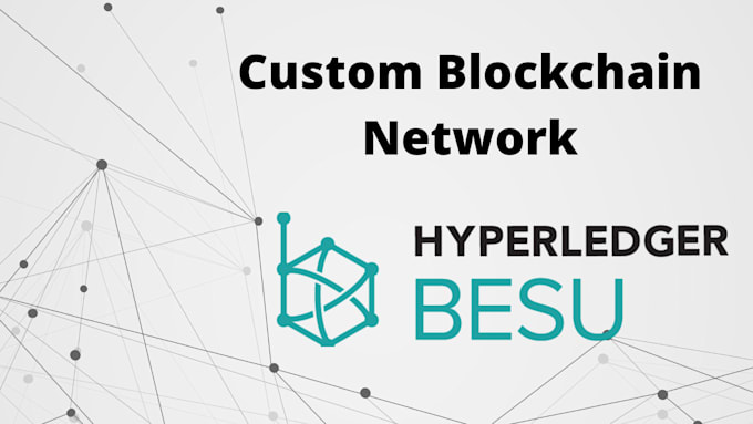 create blockchain network with hyperledger besu