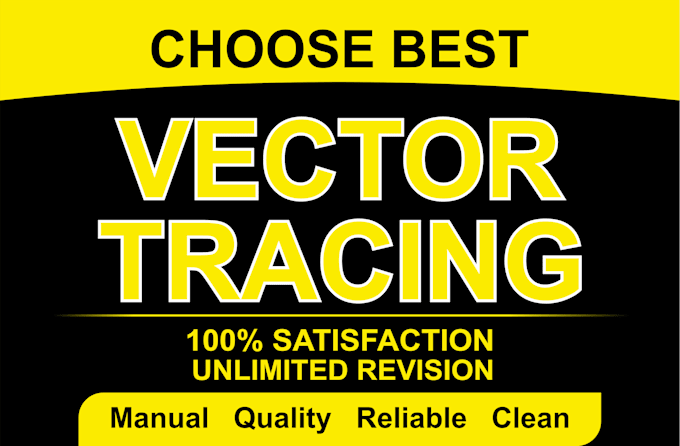 manual vector tracing, convert logo to vector, vectorize image, redraw image