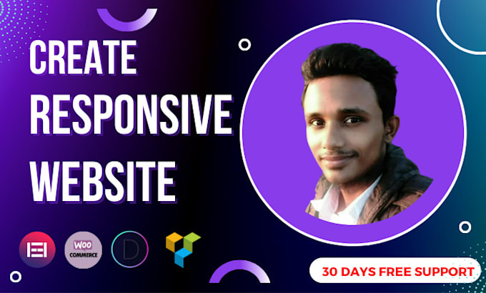design and develop wordpress website using  elementor, divi, custom code