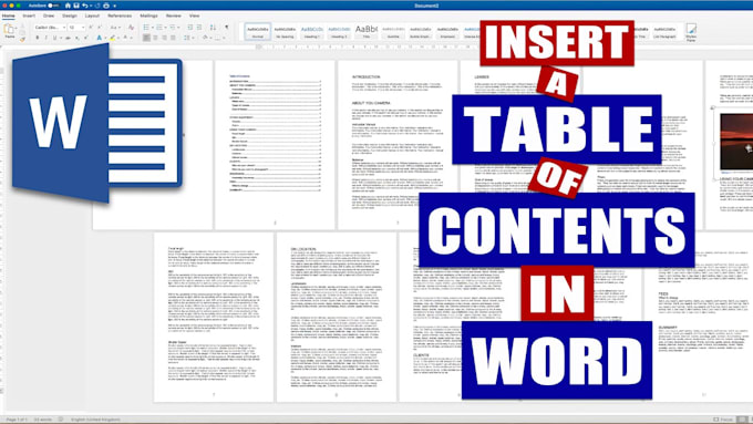 quickly fix toc or page numbers of word document