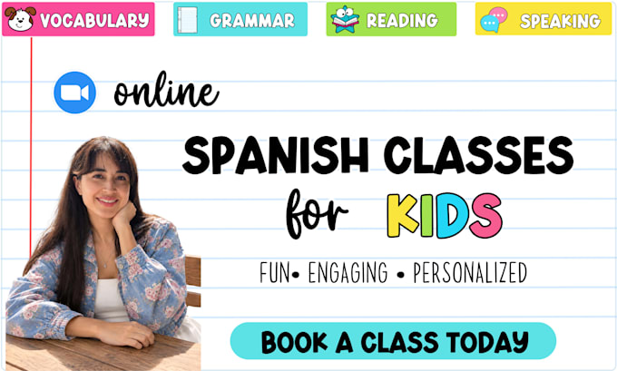 be your kids spanish teacher