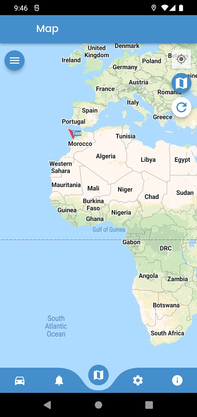 Gps wox app using flutter framework for ios and android by Gennissi