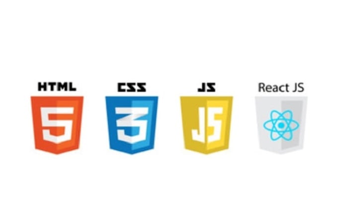 Be your front end web developer with html, css, js, react by ...
