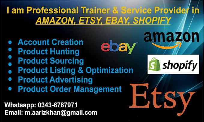 do ecommerce training and virtual assistant services