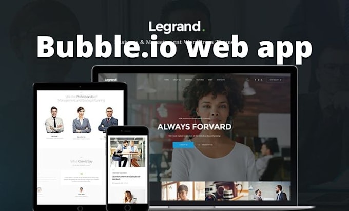 develop bubble website or mobile app with bubble io bubble