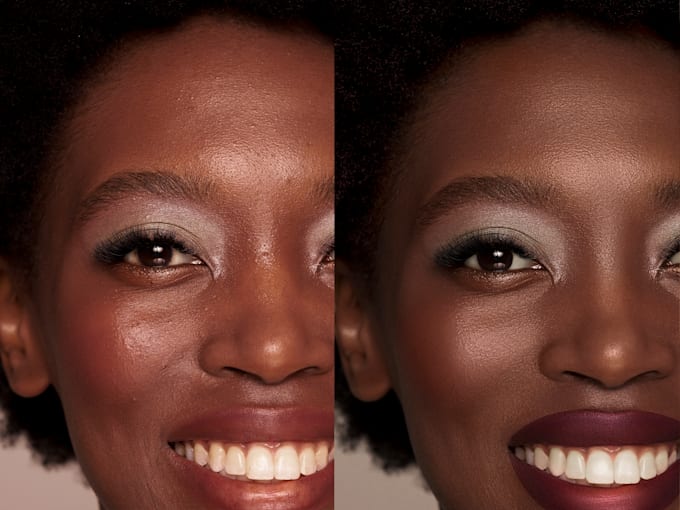 do high end retouch magazine quality