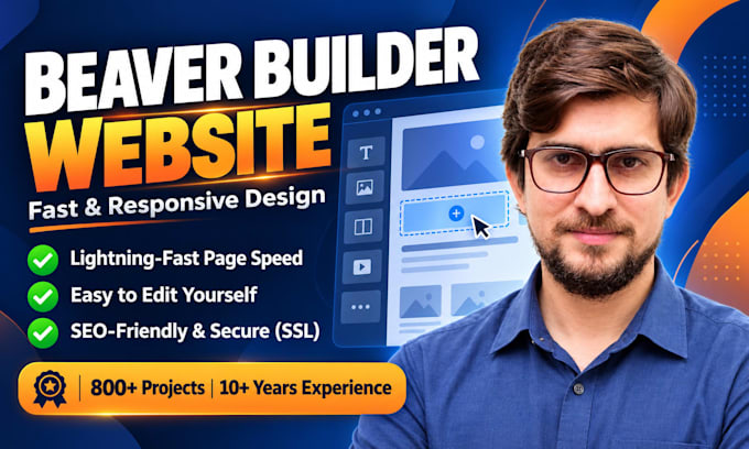 design a fast responsive website using beaver builder