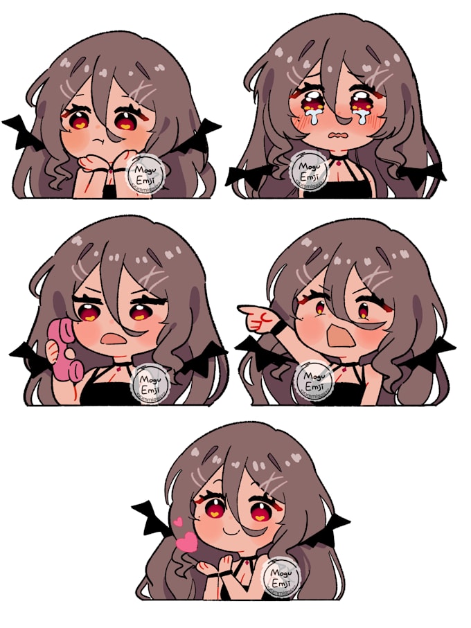 make bundle chibi emoji