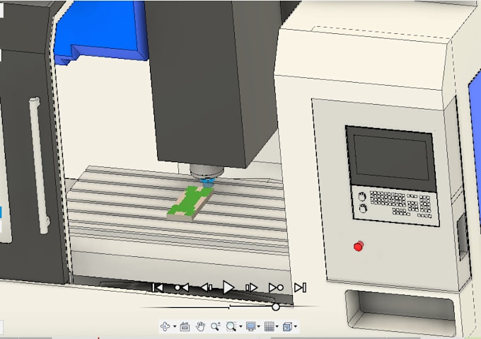 program cnc milling and lathe for precision 3 to 6 axis parts