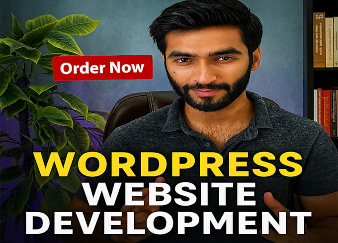 design or redesign wordpress website development, wordpress landing page