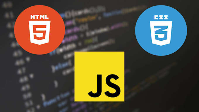 Develop responsive front end website with html, css, bootstrap, js by ... image.