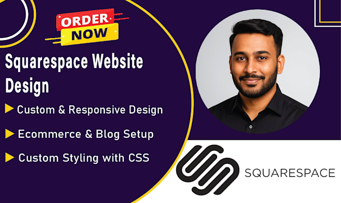 do squarespace website design, responsive and SEO