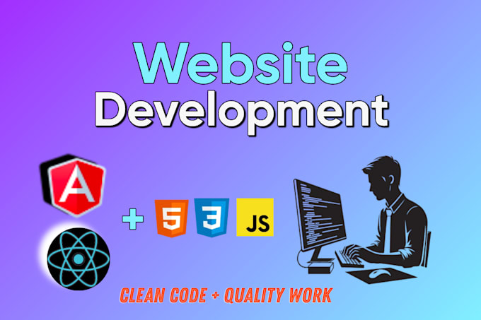be your front end web developer