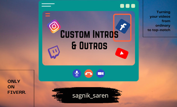 do video intro for youtube,gaming,promo video and logo